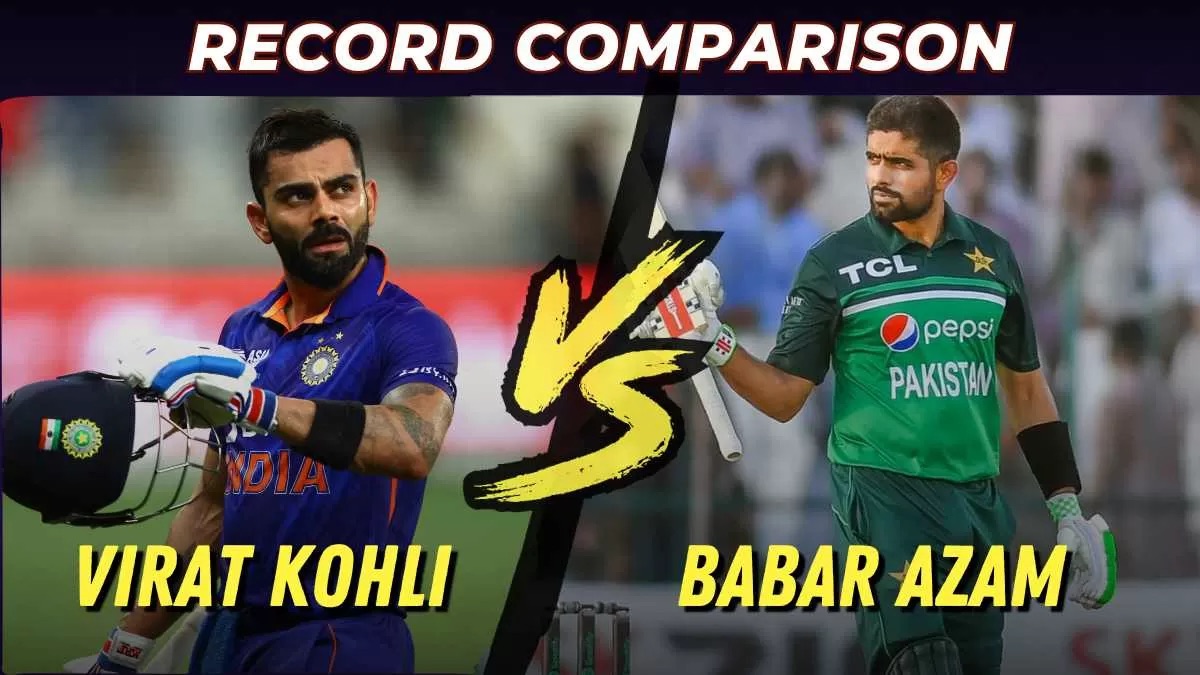 Virat Kohli vs Babar Azam: The Ultimate Stats Comparison of Cricket Legends 1 Virat Kohli vs Babar Azam: The Ultimate Stats Comparison of Cricket Legends