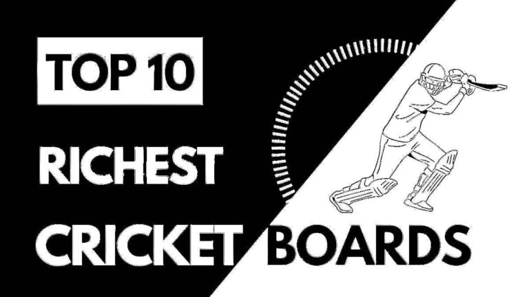 Top 10 Richest Cricket Boards in the World (2025)