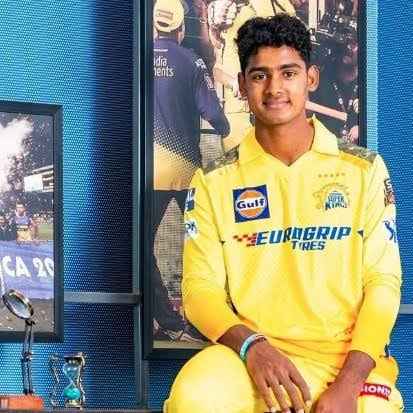 Shaik Rasheed (20 years, 61 days) – Chennai Super Kings
